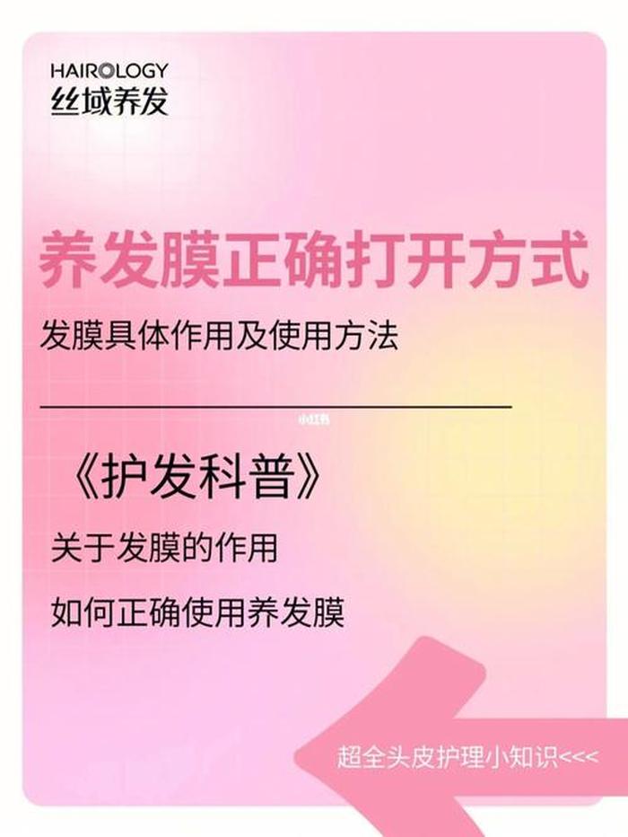 日常护发小常识、如何把头发养多