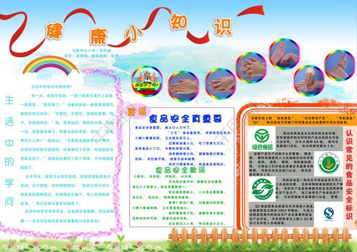 小学生常识知识图片 小学生健康知识10条