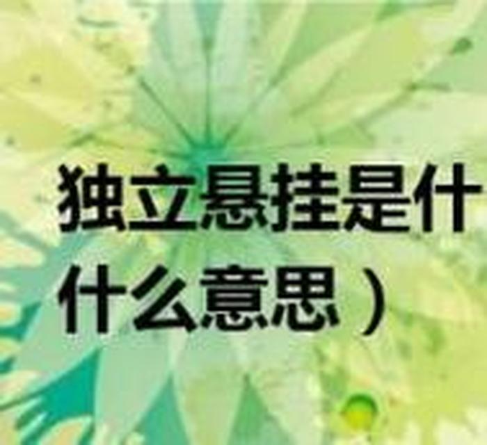 知识含义是什么意思、独立的含义