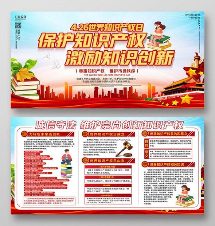 保护知识产权宣传内容 - 知识产权好听的广告语