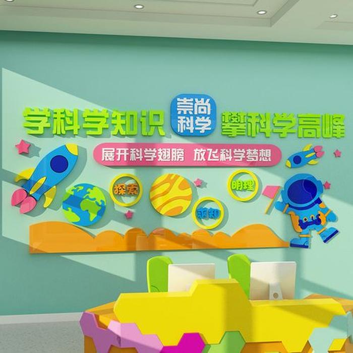 适合小学生的科普知识墙面设计，一年级墙面设计