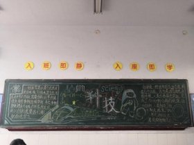 科普知识类黑板报 科普黑板报设计图大全
