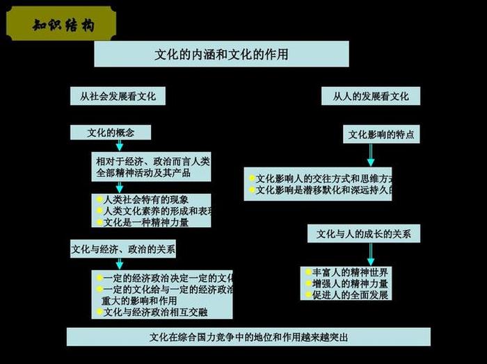 知识与文化之间、文化和知识是两个概念