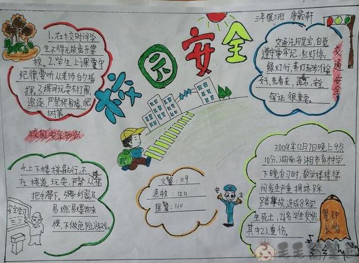 校园安全知识手抄报内容怎么写 校园安全手抄报内容 怎么写