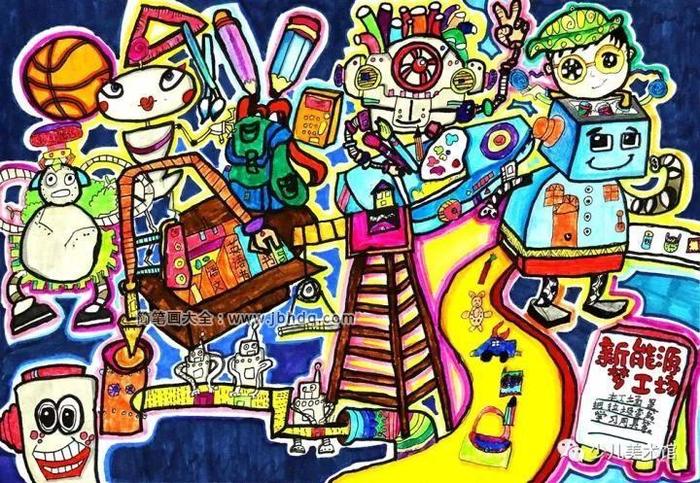 自然现象科普知识儿童绘画；自然科普绘画作品图片