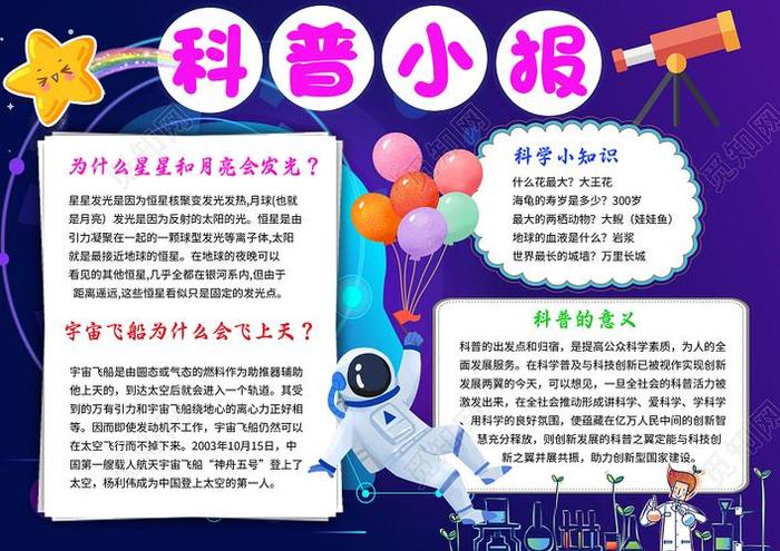 科技知识简介 科技科普知识大全