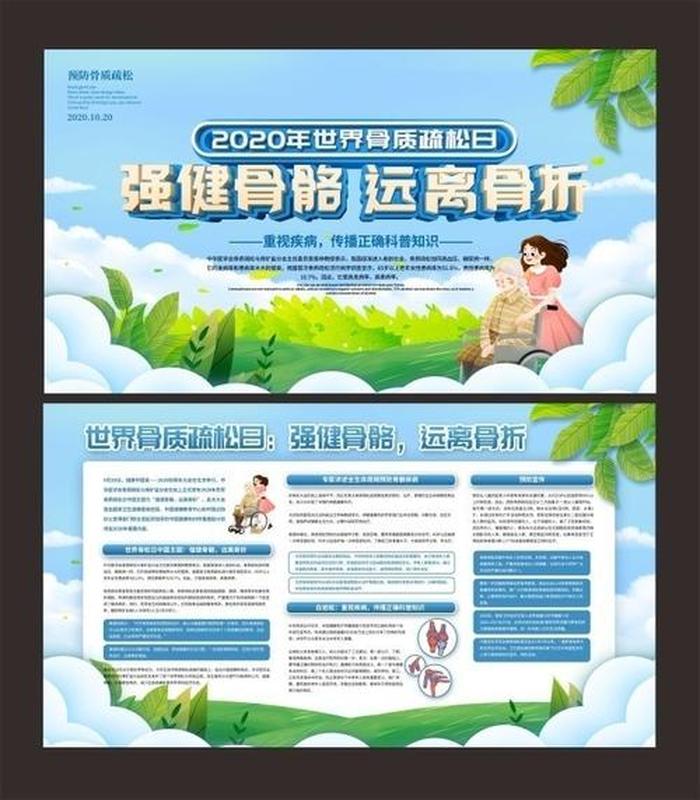 骨科健康科普知识 - 骨科相关知识宣传栏