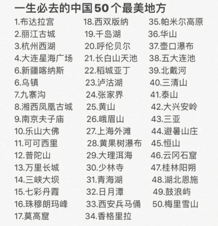 中国之最知识100个带数字，中国之最常识