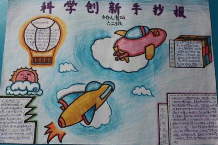 科学科技小知识、科学科技手抄报