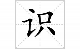 知识的识的拼音是什么 - 认识的识读第几声