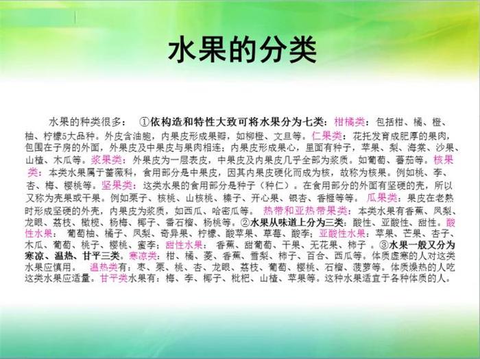 知识百科大全网站，水果百科知识大全