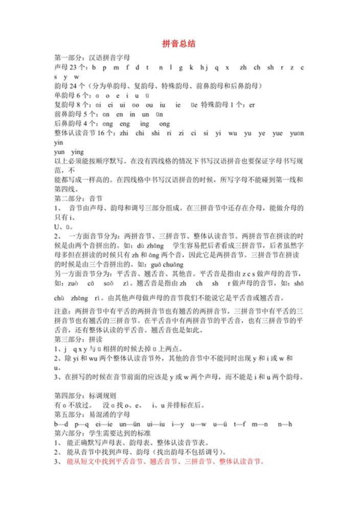 拼音拼写知识总结 - 为了的拼音