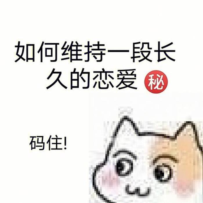 最基本的恋爱常识 - 长久的感情靠什么维持