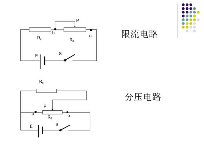 什么叫限流式和分压式知识普及，限流和分压怎么选择