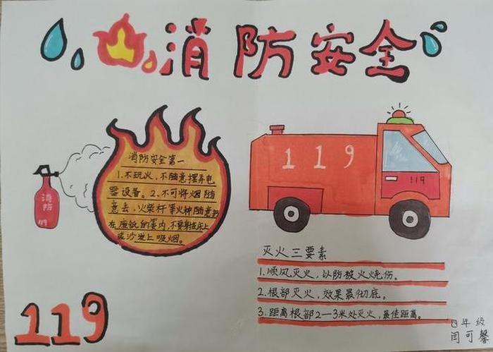 消防安全知识手抄报 消防安全培训试题与答案