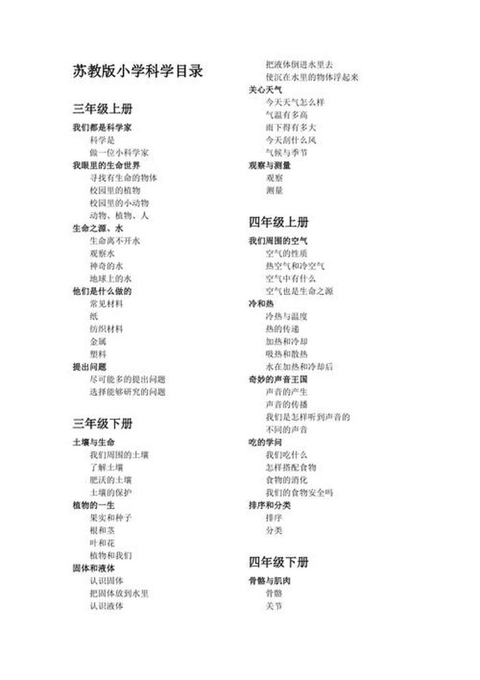 十个简短科学小故事目录大全 科学小故事简短10字