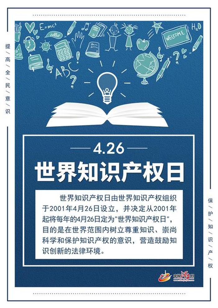 22年世界知识产权日主题 - 国际知识产权日是几月几日