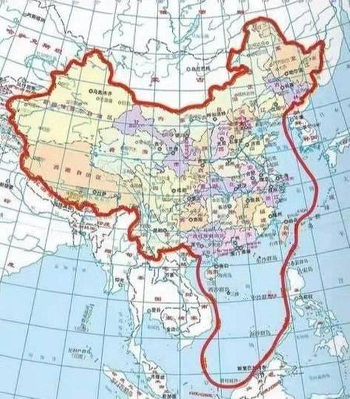 中国之最大全 常识图文并茂、我国领土的面积排名