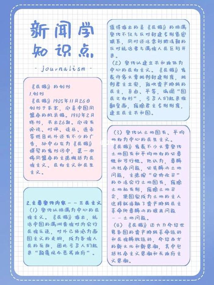 常用知识点汇总；新闻知识点归纳