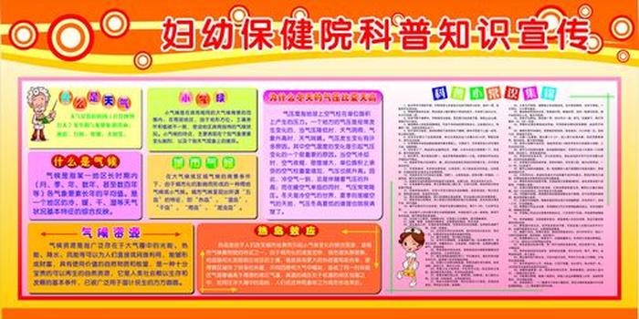 科普知识宣传的内容有哪些；科普宣传资料的种类