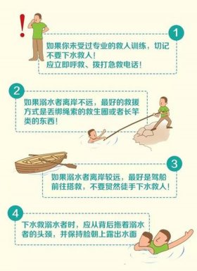 防溺水安全教育知识 防溺水注意事项10条