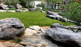 置石是什么意思 - 景观置石图片