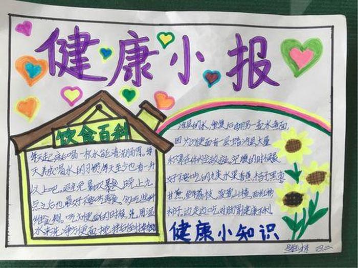 健康小知识简短的手抄报、健康知识手抄报简单