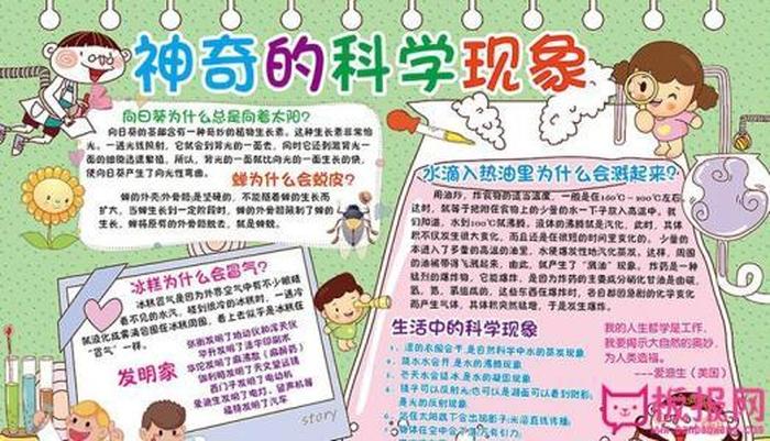 科学课外知识大全图片；科学知识资料