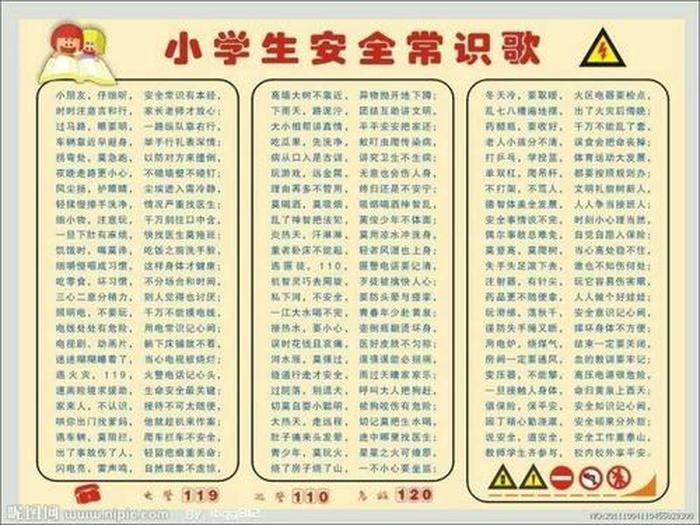 小学生必须知道的常识和知识 - 小学生应该知道的最基本的常识