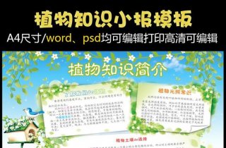 科普小常识100条植物；科普小知识大全100