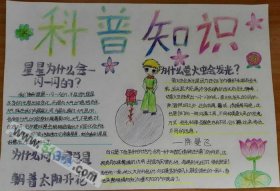 一年级科普小知识30字左右；适合一年级的科普知识