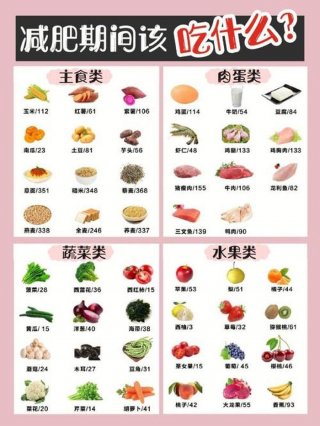 饮食方面的百科知识、减肥饮食