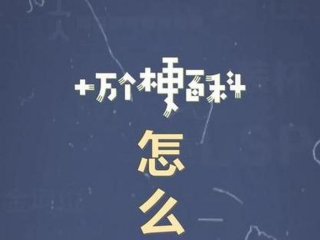 十万个奇葩问题，十万个梗百科和奇葩梗百科