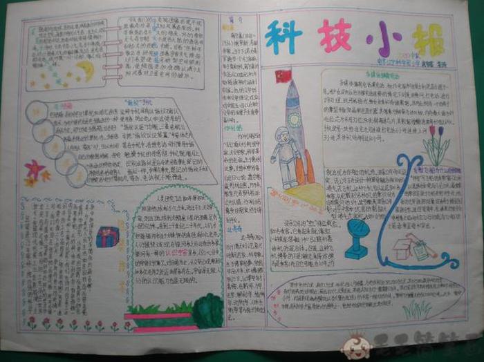 百科知识手抄报、科普小报