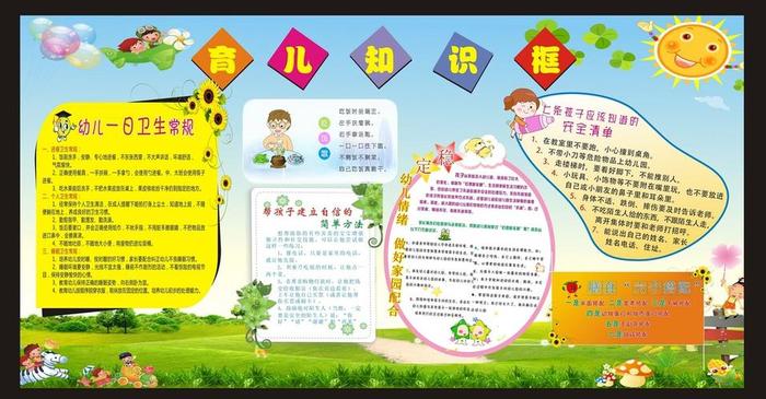 幼儿园家园栏育儿知识简短、幼儿园育儿宝典内容