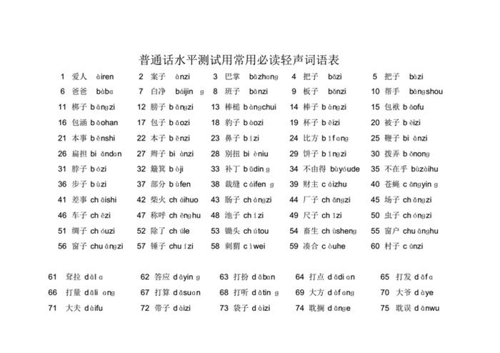 为什么知识的识是轻声 - 轻声的字有哪些