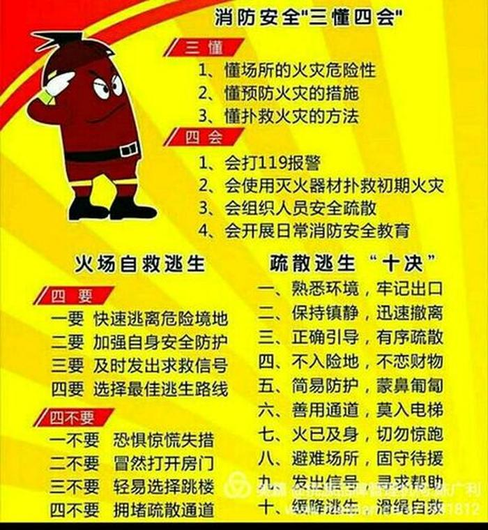 简短的安全知识顺口溜，如何防火的安全知识