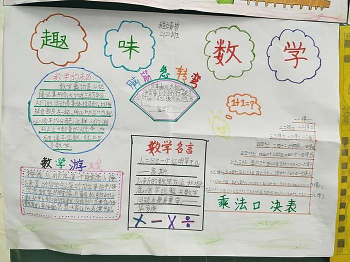 数学科普小知识摘抄、数学小知识100条