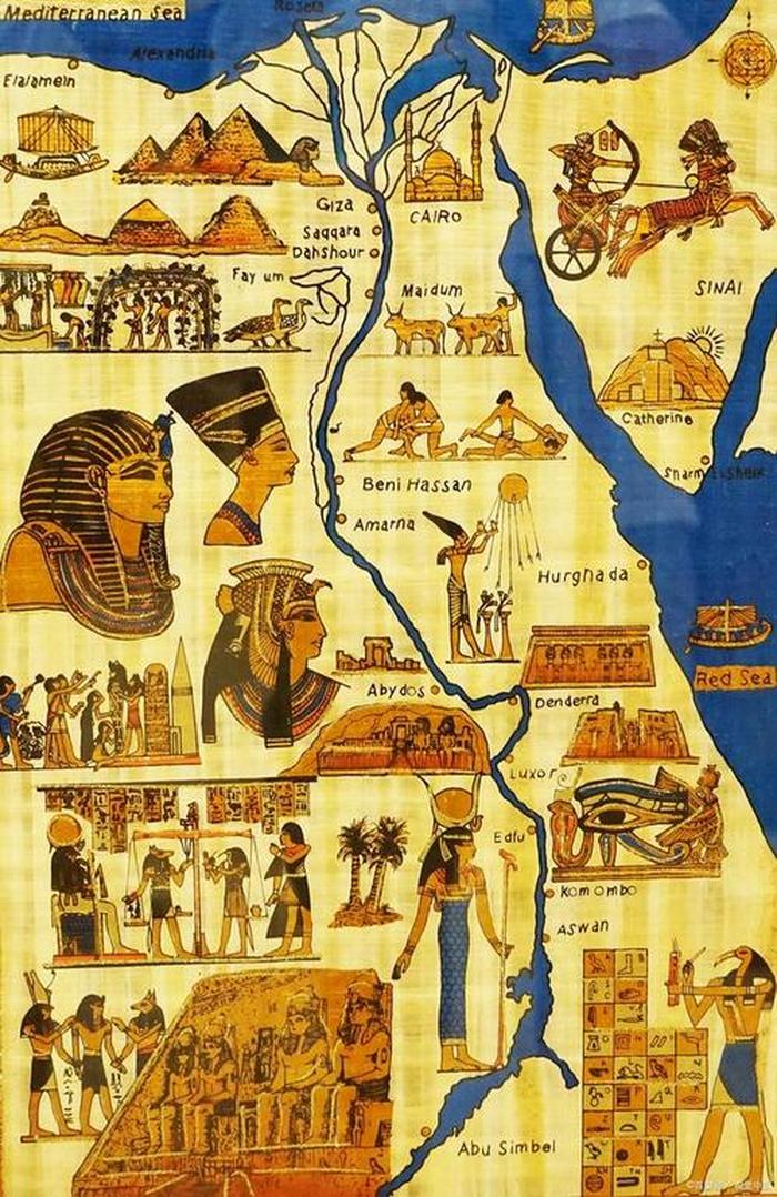 世界之最百科知识大全，世界上的四大文明古国