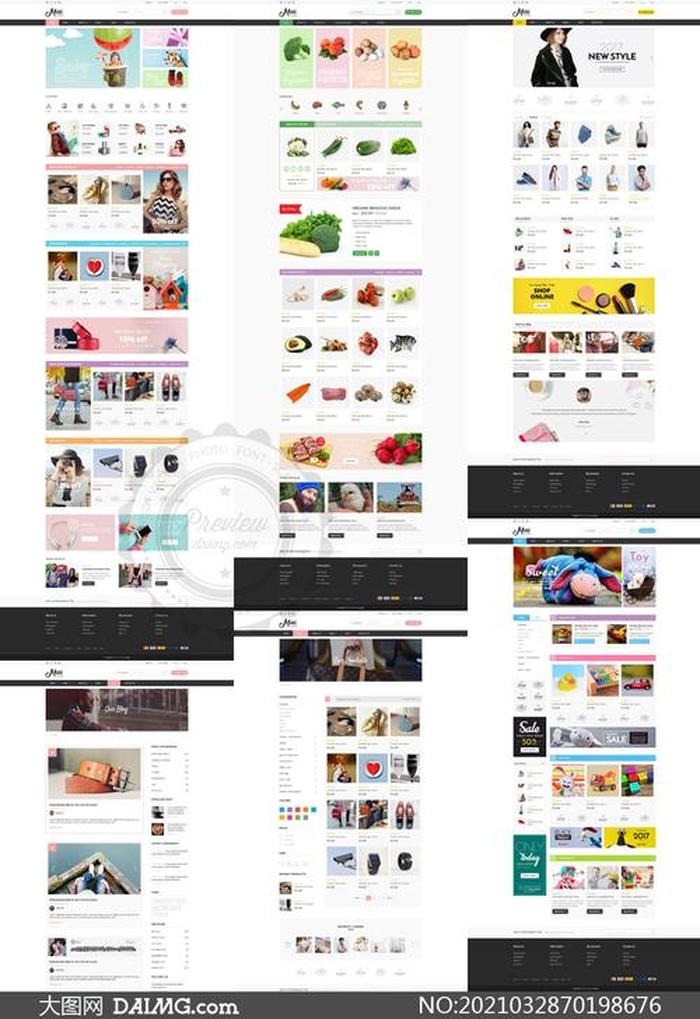生活冷知识素材网页版、网页设计模板素材图片