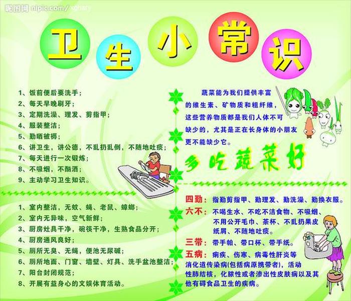 生活健康小知识图片大全 小知识图片