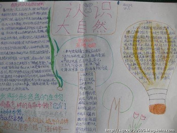 自然现象科普知识发现卡，大自然科普知识大全