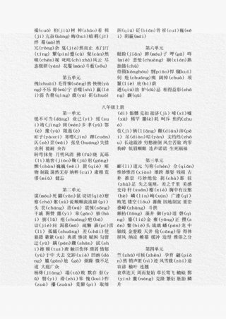 初中语文知识大全多少钱 初中课文大全