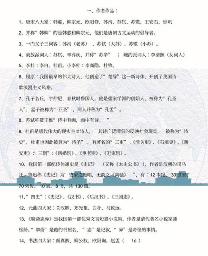 必备常识大全、知识大全