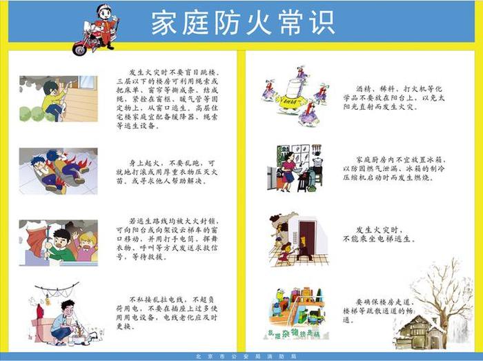 安全生产每日小常识、家庭火灾的扑救方法