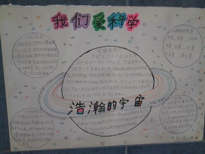 小学科普知识手抄报图片；科普小知识手抄报图片