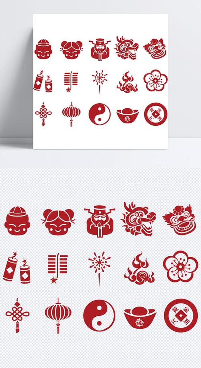 中华文化符号和形象常识题；中国文化符号素材