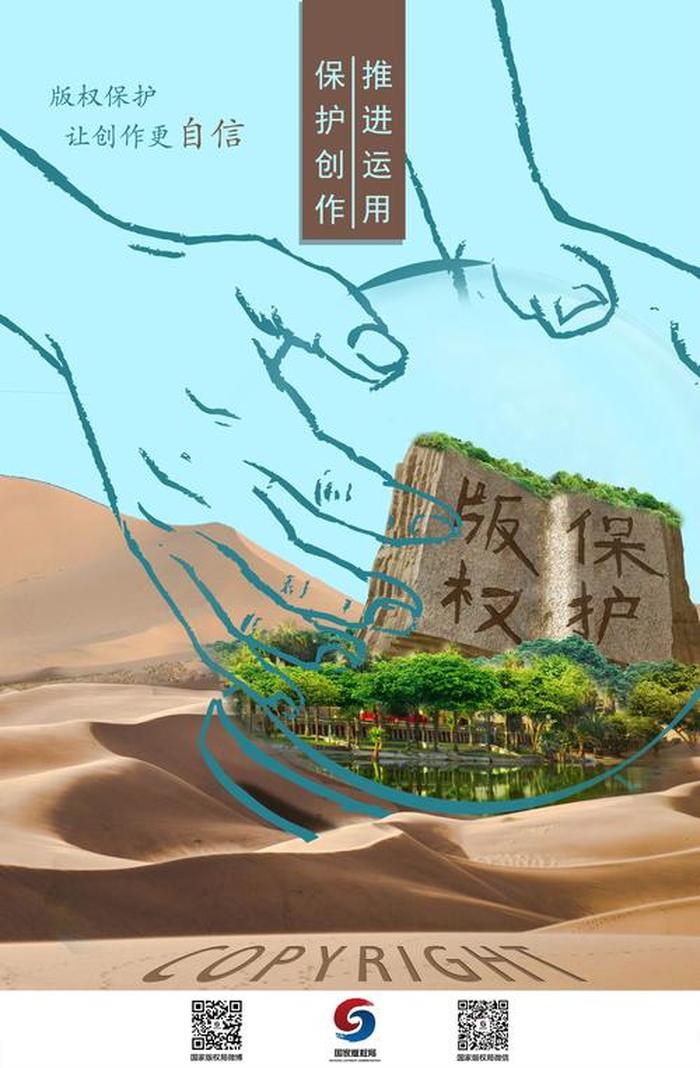知识产权海报图片 - 版权保护图片