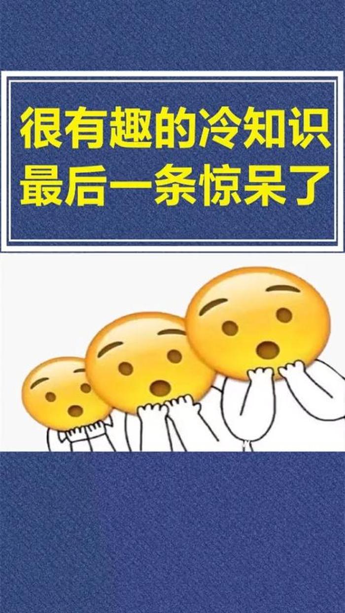 世界级冷知识，各种冷知识