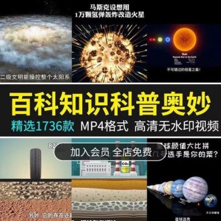 世界冷知识科普短视频、人体知识科普